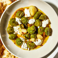 Marinated Olives And Feta