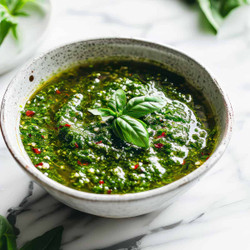 Easy Chimichurri Sauce Recipe (using A Food Processor)