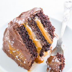 Salted Caramel Chocolate Cake