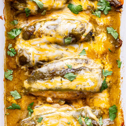 Baked Green Chile Chicken