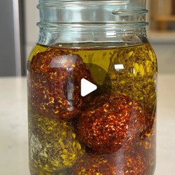 Spiced Labneh Balls