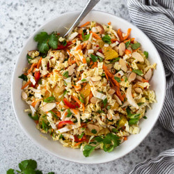 Napa Cabbage Salad With Asian Dressing