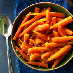 Brown Sugar-glazed Baby Carrots