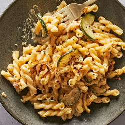 Caramelized Lemon And Zucchini Pasta