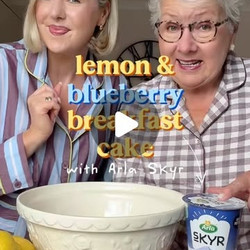 Lemon And Blueberry Breakfast Cake
