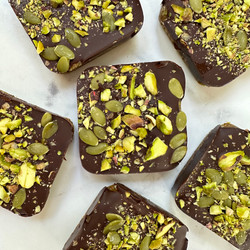 Pistachio &amp; Pumpkin Seed Bars