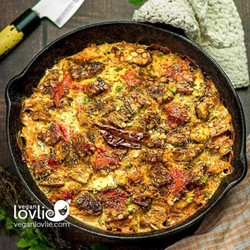 North African Spiced Vegan Spaghetti Squash Casserole