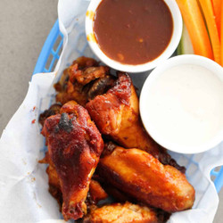 Slow Cooker Barbecue Chicken Wings
