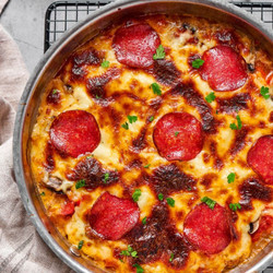 Crustless Pizza