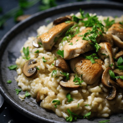 Chicken &amp; Mushroom Risotto