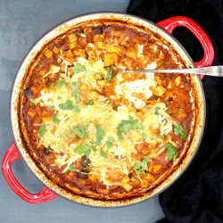 Vegan Indian-spiced Tofu Casserole