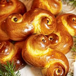 St Lucia Saffron Buns