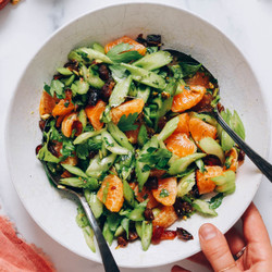 Vibrant Celery Salad With Dates &amp; Pistachios