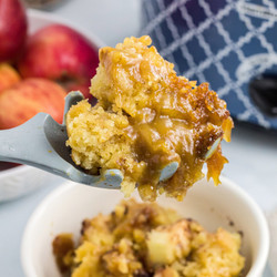 Crock Pot Apple Pudding Cake