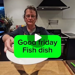 Good Friday Fancy Fish Dish