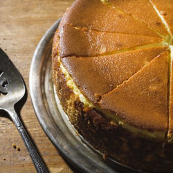 Chèvre Cheesecake With Black Pepper–graham Crust