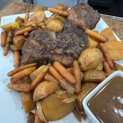Crockpot Roast, Potatoes, And Carrots