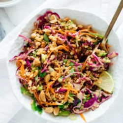 Crunchy Thai Peanut &amp; Quinoa Salad