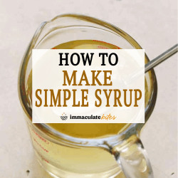How To Make Simple Syrup