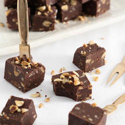Toasted Hazelnut Fudge