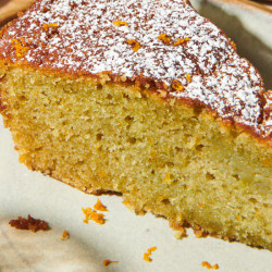 Blood Orange and Olive Oil Skillet Cake