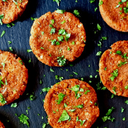 Baked Red Lentil Kefta {vegan, Grain-free}