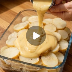 Oven Baked 3-ingredient Amish Chicken Soup Potatoes
