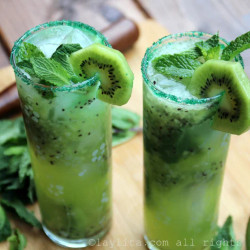 Kiwi Mojitos