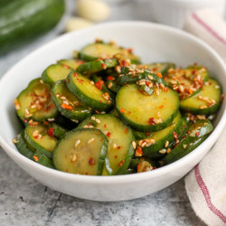 Spicy Korean Cucumber Salad (oi Muchim)