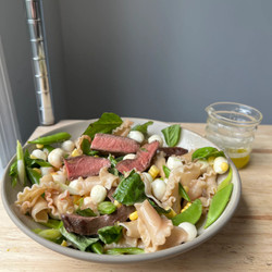 Summer Steak Pasta Salad