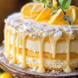 Limoncello Mascarpone Cake – Bright &amp; Elegant Dessert