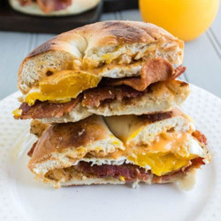 Blackstone Bacon Egg And Cheese Sandwich