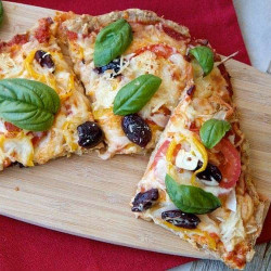 Guilt Free Keto Chicken Crust Pizza