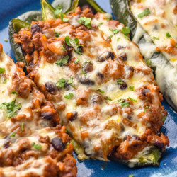 Stuffed Poblano Peppers