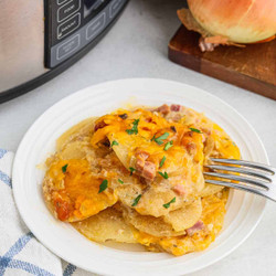 Crock Pot Scalloped Potatoes And Ham