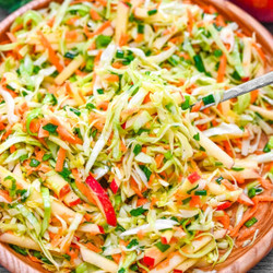 Crunchy Cabbage Apple Salad
