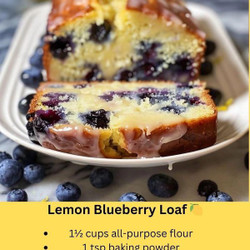Lemon Blueberry Loaf