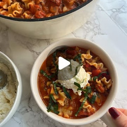 Lasagna Soup