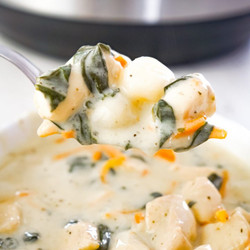 Instant Pot Chicken Gnocchi Soup