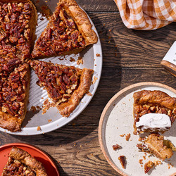 Pumpkin Pecan Pie