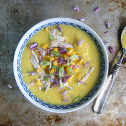 Corn &amp; Chicken Soup