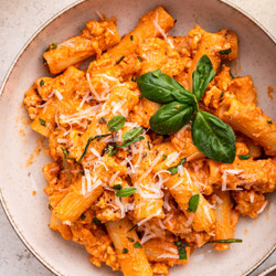 Creamy Cottage Cheese Pasta