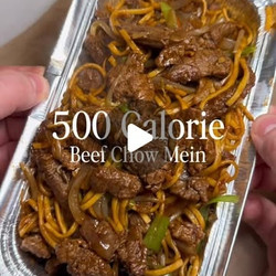 500 Calorie Beef Chow Mein
