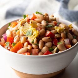 Artichoke White Bean Salad Recipe