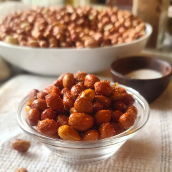 Heavenly Cinnamon Honey Roasted Peanuts