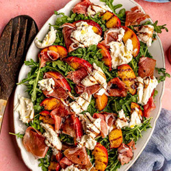 Grilled Peach Salad