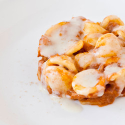 Orecchiette Pasta With 30 Hour Ragù And Canestrato Cheese Fondue