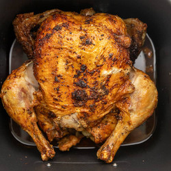 Juicy Air Fryer Whole Chicken With Crispy Skin