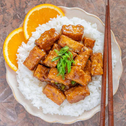 Orange Tofu (takeout Style)