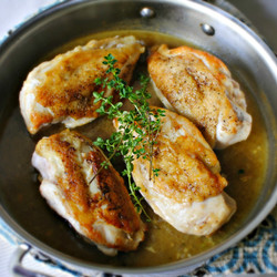 Crispy-skinned Chicken Breasts